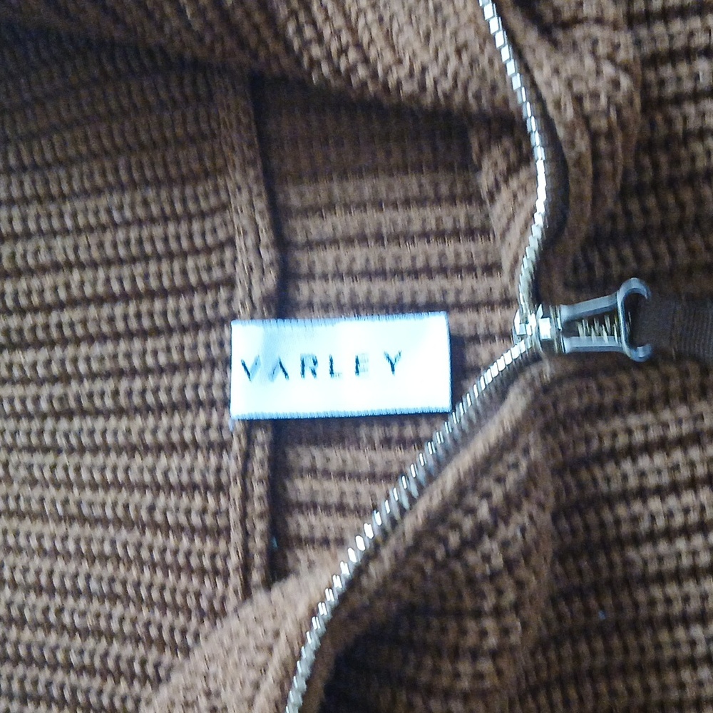 Varley Copper Ribbed Cowl Neck Sweater - Picture 2 of 3